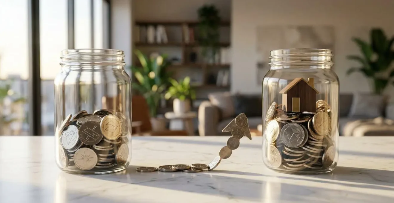 Visualisation du saut de charge entre loyer actuel et future mensualité de crédit