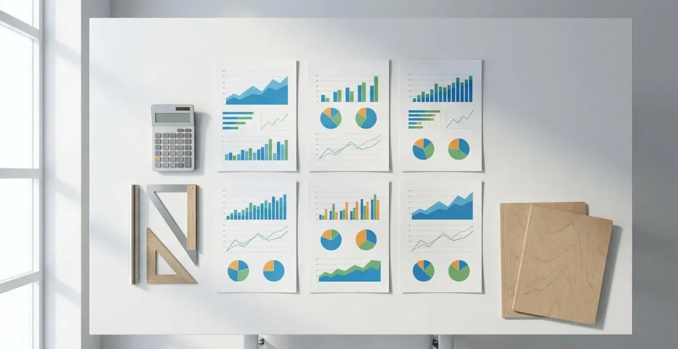 Analyse comparative de biens vendus avec documents et graphiques