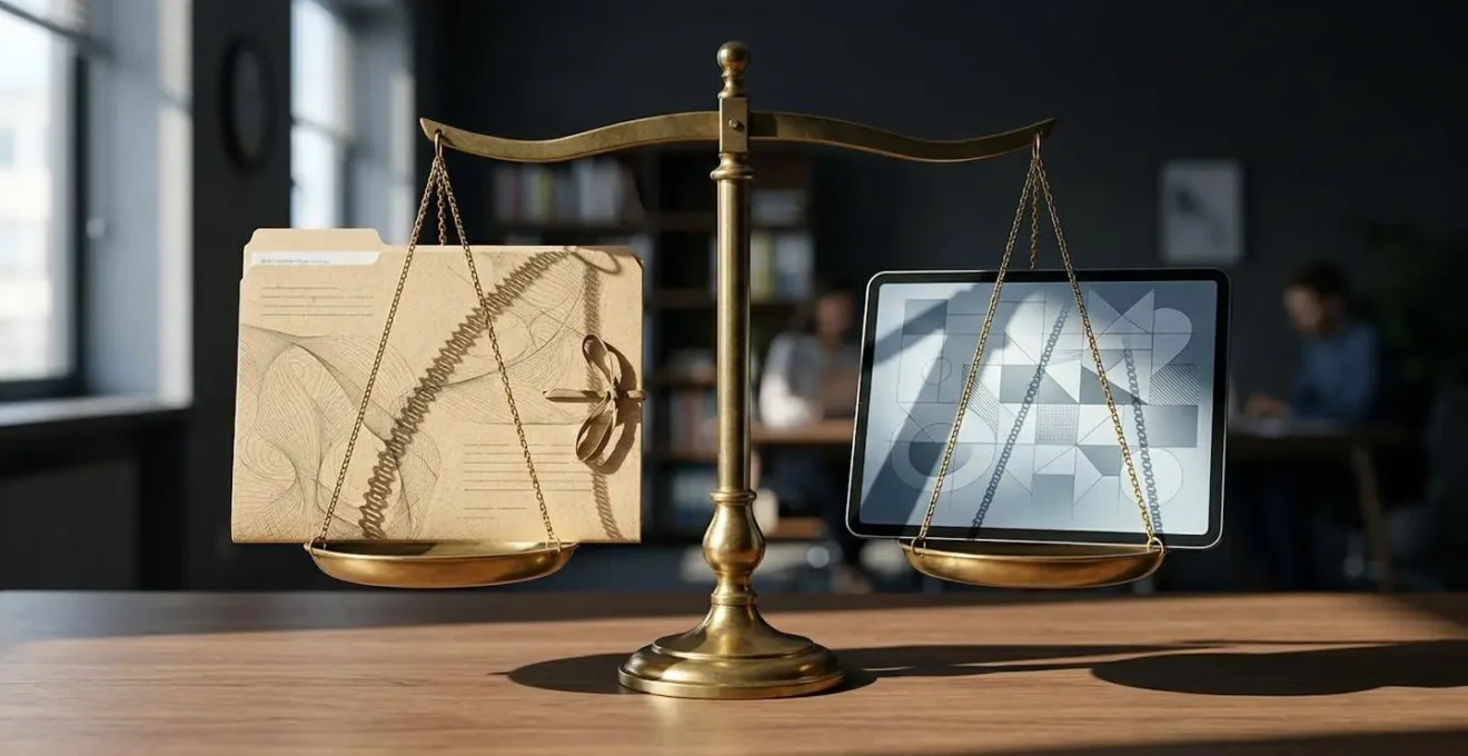 Vue d'ensemble de documents de garantie locative sur un bureau professionnel